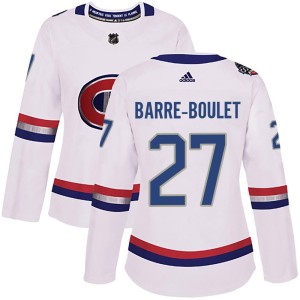 Alex Barre-Boulet Women's Adidas Montreal Canadiens Authentic White 2017 100 Classic Jersey