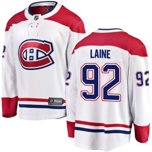 Patrik Laine Men's Fanatics Branded Montreal Canadiens Breakaway White Away Jersey