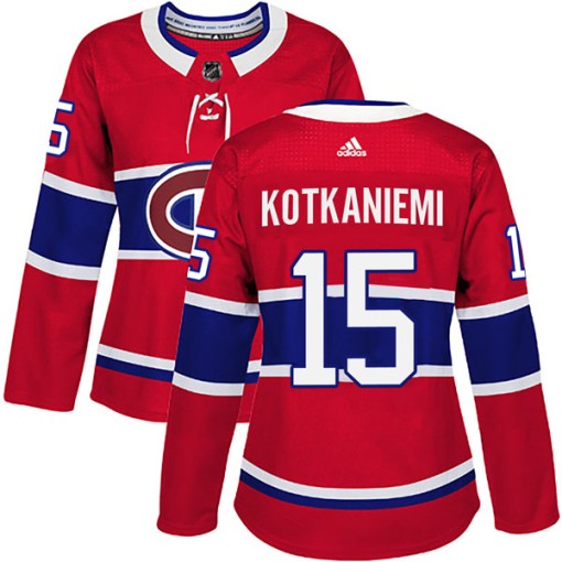 Jesperi Kotkaniemi Women's Adidas Montreal Canadiens ...