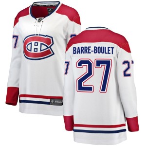 Alex Barre-Boulet Women's Fanatics Branded Montreal Canadiens Breakaway White Away Jersey