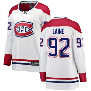 Patrik Laine Women's Fanatics Branded Montreal Canadiens Breakaway White Away Jersey