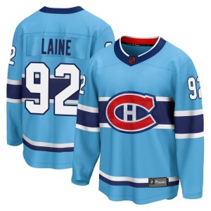 Patrik Laine Men's Fanatics Branded Montreal Canadiens Breakaway Light Blue Special Edition 2.0 Jersey