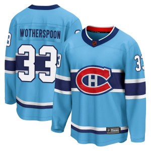 Tyler Wotherspoon Men's Fanatics Branded Montreal Canadiens Breakaway Light Blue Special Edition 2.0 Jersey