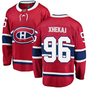 Florian Xhekaj Men's Fanatics Branded Montreal Canadiens Breakaway Red Home Jersey