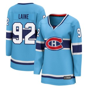 Patrik Laine Women's Fanatics Branded Montreal Canadiens Breakaway Light Blue Special Edition 2.0 Jersey