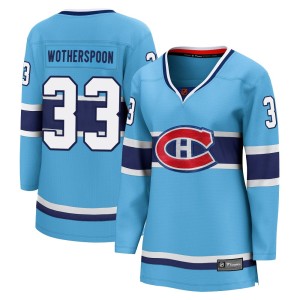 Tyler Wotherspoon Women's Fanatics Branded Montreal Canadiens Breakaway Light Blue Special Edition 2.0 Jersey