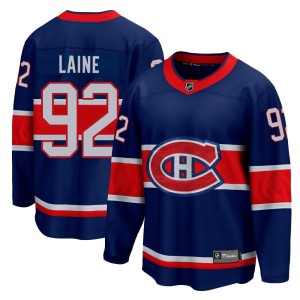 Patrik Laine Youth Fanatics Branded Montreal Canadiens Breakaway Blue 2020/21 Special Edition Jersey