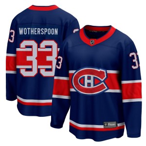 Tyler Wotherspoon Youth Fanatics Branded Montreal Canadiens Breakaway Blue 2020/21 Special Edition Jersey