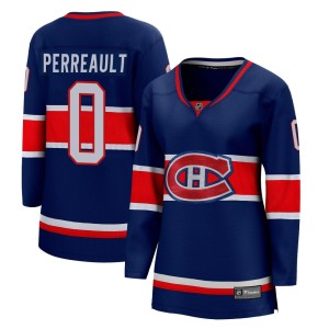 Jacob Perreault Women's Fanatics Branded Montreal Canadiens Breakaway Blue 2020/21 Special Edition Jersey