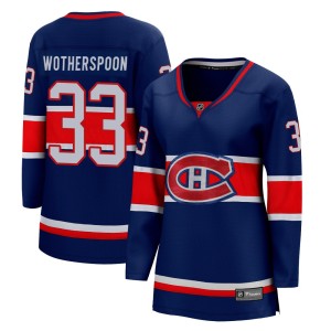 Tyler Wotherspoon Women's Fanatics Branded Montreal Canadiens Breakaway Blue 2020/21 Special Edition Jersey