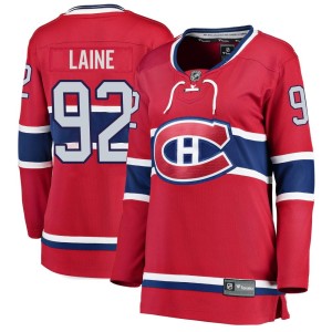 Patrik Laine Women's Fanatics Branded Montreal Canadiens Breakaway Red Home Jersey